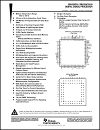 datasheet for SMJ320C25-50FJ by Texas Instruments