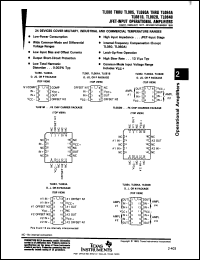 datasheet for TL080ACD by Texas Instruments