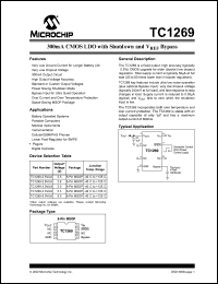 datasheet for TC1269-3.3VUATR by Microchip Technology, Inc.