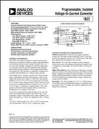 datasheet for 1B22 by Analog Devices