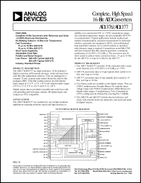 datasheet for AD1376 by Analog Devices
