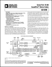 datasheet for AD1849KP by Analog Devices
