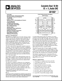 datasheet for AD1865N-J by Analog Devices