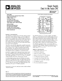 datasheet for AD1866N by Analog Devices