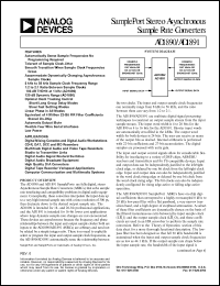 datasheet for AD1890JN by Analog Devices