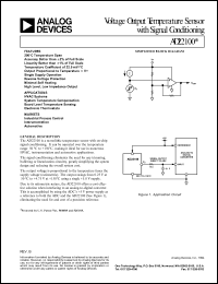 datasheet for AD22100KT by Analog Devices