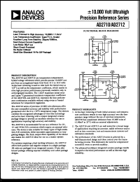 datasheet for AD2712 by Analog Devices