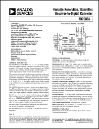 datasheet for AD2S80A by Analog Devices
