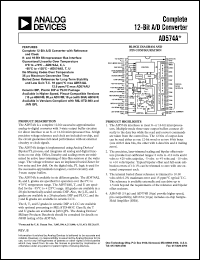 datasheet for AD574AL by Analog Devices