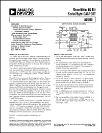 datasheet for AD660BR by Analog Devices