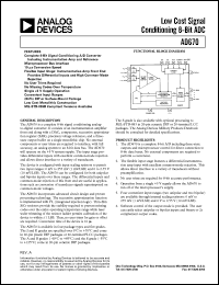 datasheet for AD670AD by Analog Devices
