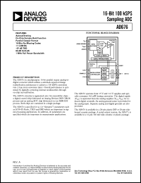 datasheet for AD676JD by Analog Devices