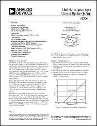 datasheet for AD706JR by Analog Devices