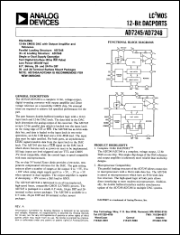 datasheet for AD7245 by Analog Devices