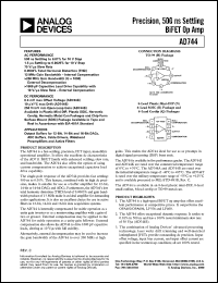 datasheet for AD744JN by Analog Devices