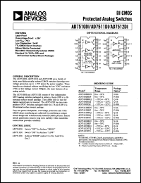 datasheet for AD7510DIKP by Analog Devices
