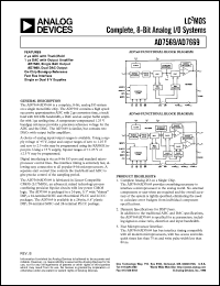 datasheet for AD7569SQ by Analog Devices