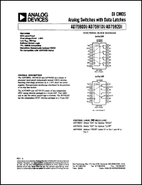 datasheet for AD7591DITQ by Analog Devices