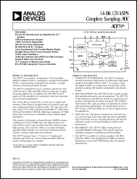 datasheet for AD779JN by Analog Devices