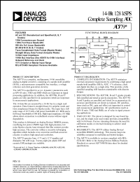 datasheet for AD779TD by Analog Devices