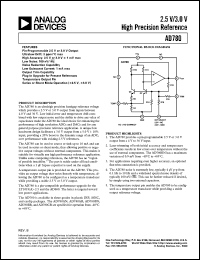 datasheet for AD780BR-REEL by Analog Devices