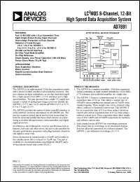 datasheet for AD7891BS-2 by Analog Devices