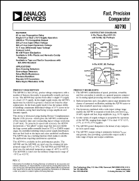 datasheet for AD790JR by Analog Devices