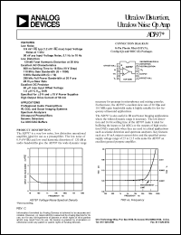 datasheet for AD797AR-REEL by Analog Devices