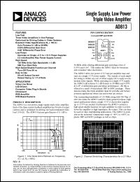 datasheet for 5962-9559601M2A by Analog Devices