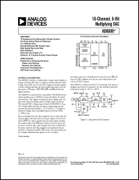 datasheet for AD8600AP by Analog Devices