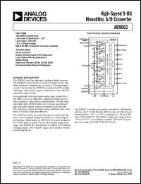 datasheet for AD9002AD by Analog Devices