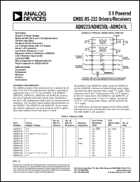 datasheet for ADM232LJR by Analog Devices