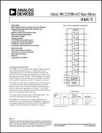 datasheet for ADM5170JN by Analog Devices