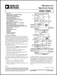 datasheet for ADM690AN by Analog Devices