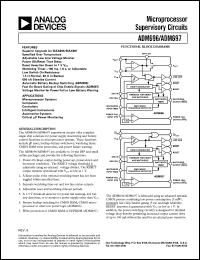 datasheet for ADM696AN by Analog Devices