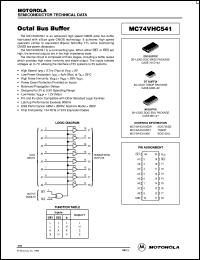 datasheet for MC74VHC541DTR2 by ON Semiconductor