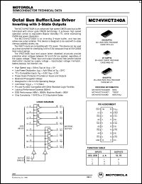 datasheet for MC74VHCT240AM by ON Semiconductor