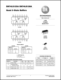 datasheet for SN74LS126ADR2 by ON Semiconductor