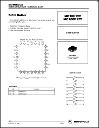 datasheet for MC100E122FN by ON Semiconductor