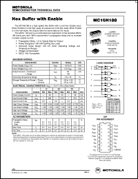 datasheet for MC10H188FN by ON Semiconductor