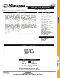 datasheet for LX5503 by Microsemi Corporation