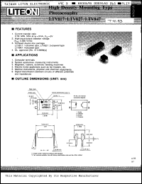 datasheet for LTV817A by 