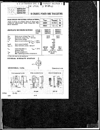 datasheet for SGSP317 by SGS-Thomson Microelectronics