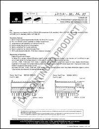 datasheet for LC7137 by SANYO Electric Co., Ltd.