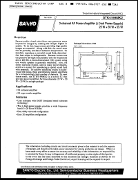 datasheet for STK4199MK2 by SANYO Electric Co., Ltd.