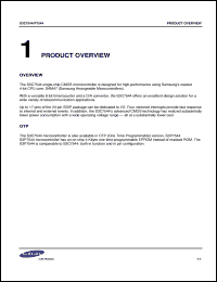 datasheet for KM44C4005CSL-6 by Samsung Electronic