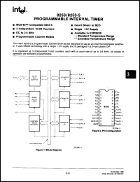 datasheet for P8253-5 by Intel Corporation