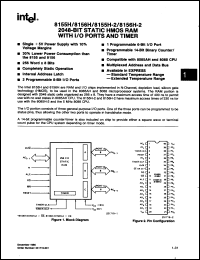 datasheet for P8155H-2 by Intel Corporation