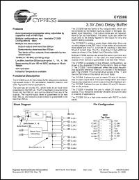 datasheet for CY2308ZC5H by Cypress Semiconductor