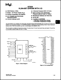 datasheet for D8755A-2 by Intel Corporation